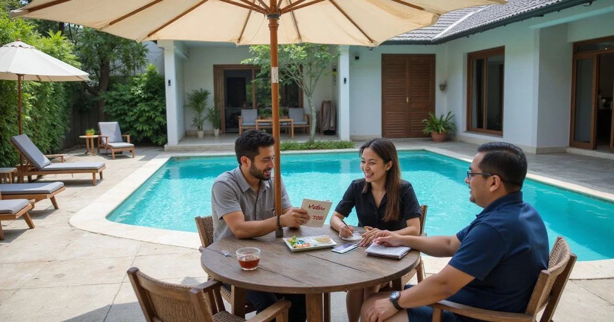 What a private pool villa homestay costs in Kedah