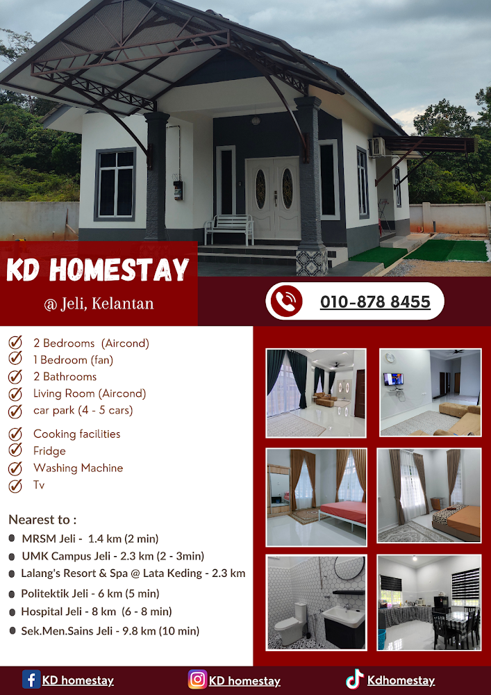 KD homestay Jeli kelantan